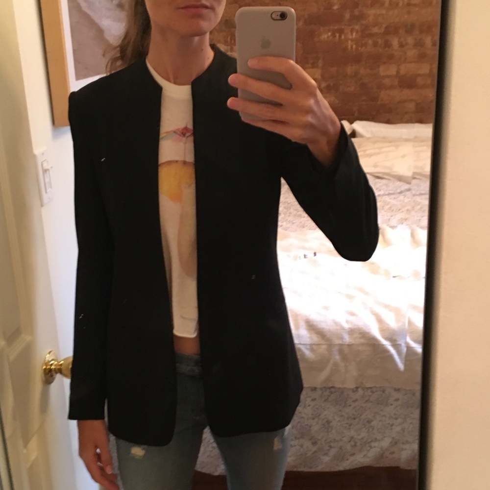 Theory open blazer